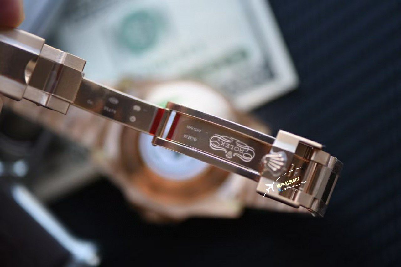 Clean Factory C Factory 一比一精仿复刻高仿手表 Rolex  GMT MASTER II全玫瑰金m126715chnr-0001 wrist watch  / R775