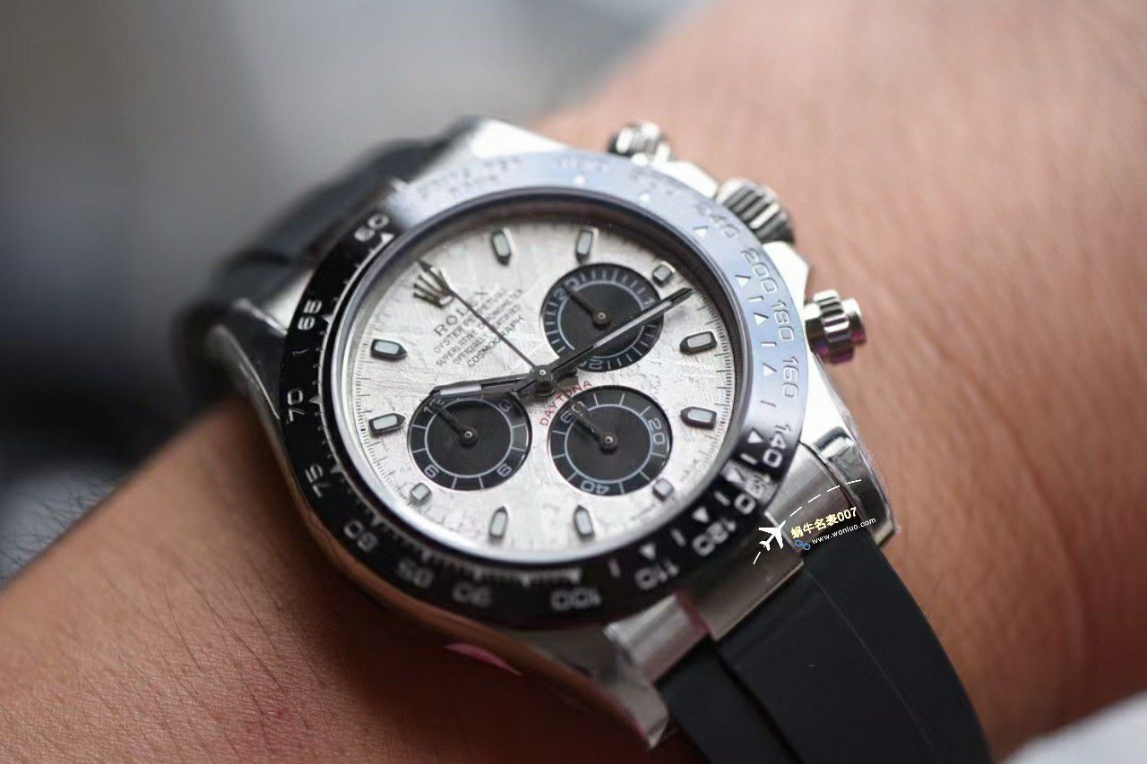 N Factory 一比一超A高仿复刻手表 Rolex 4130 Ditongna M116519LN-0038(陨石迪) / R773