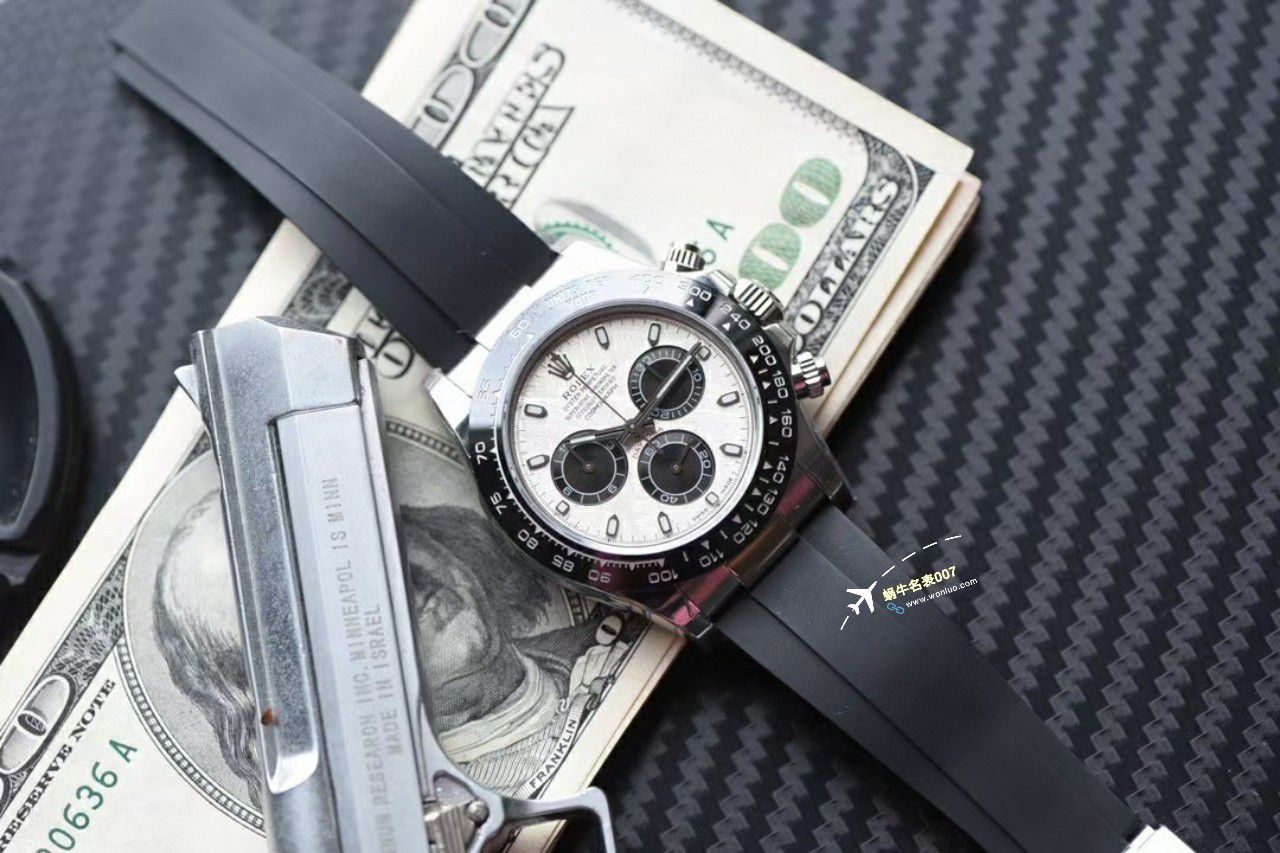N Factory 一比一超A高仿复刻手表 Rolex 4130 Ditongna M116519LN-0038(陨石迪) / R773