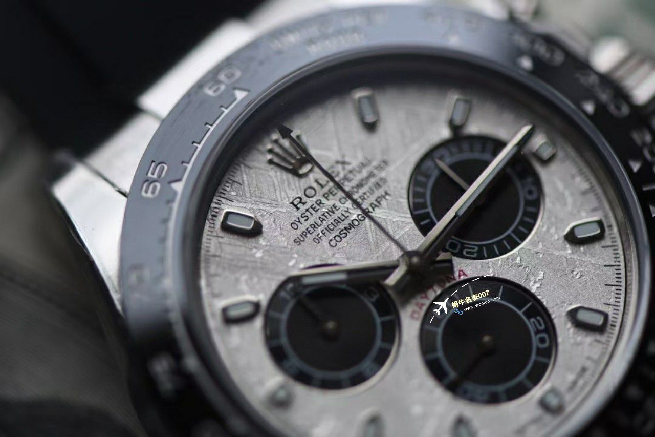 N Factory 一比一超A高仿复刻手表 Rolex 4130 Ditongna M116519LN-0038(陨石迪) / R773