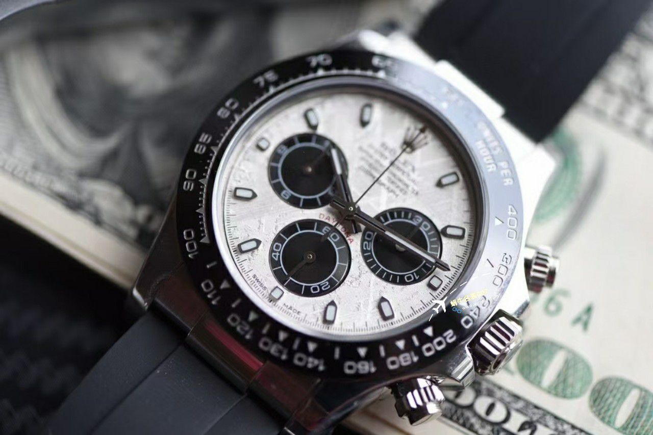 N Factory 一比一超A高仿复刻手表 Rolex 4130 Ditongna M116519LN-0038(陨石迪) / R773