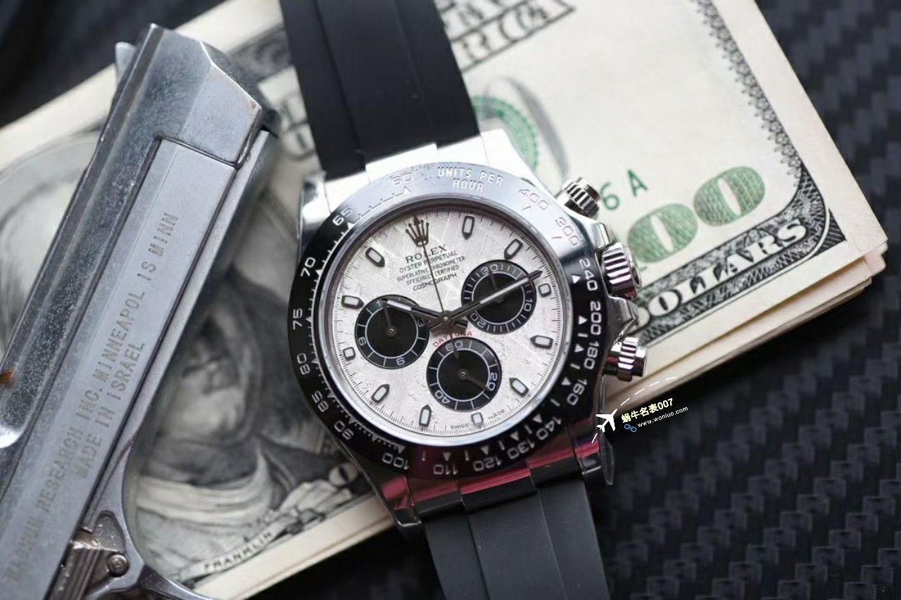 N Factory 一比一超A高仿复刻手表 Rolex 4130 Ditongna M116519LN-0038(陨石迪) / R773