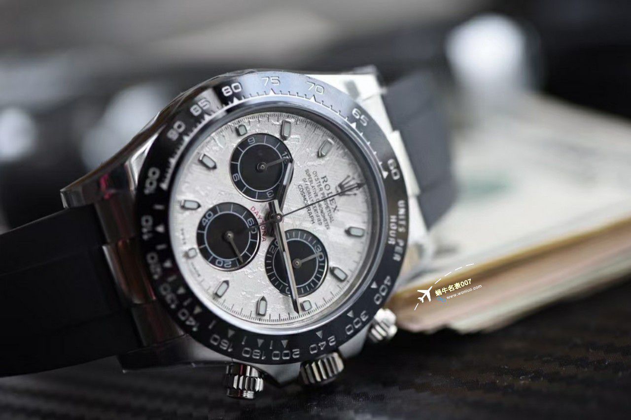 N Factory 一比一超A高仿复刻手表 Rolex 4130 Ditongna M116519LN-0038(陨石迪) / R773