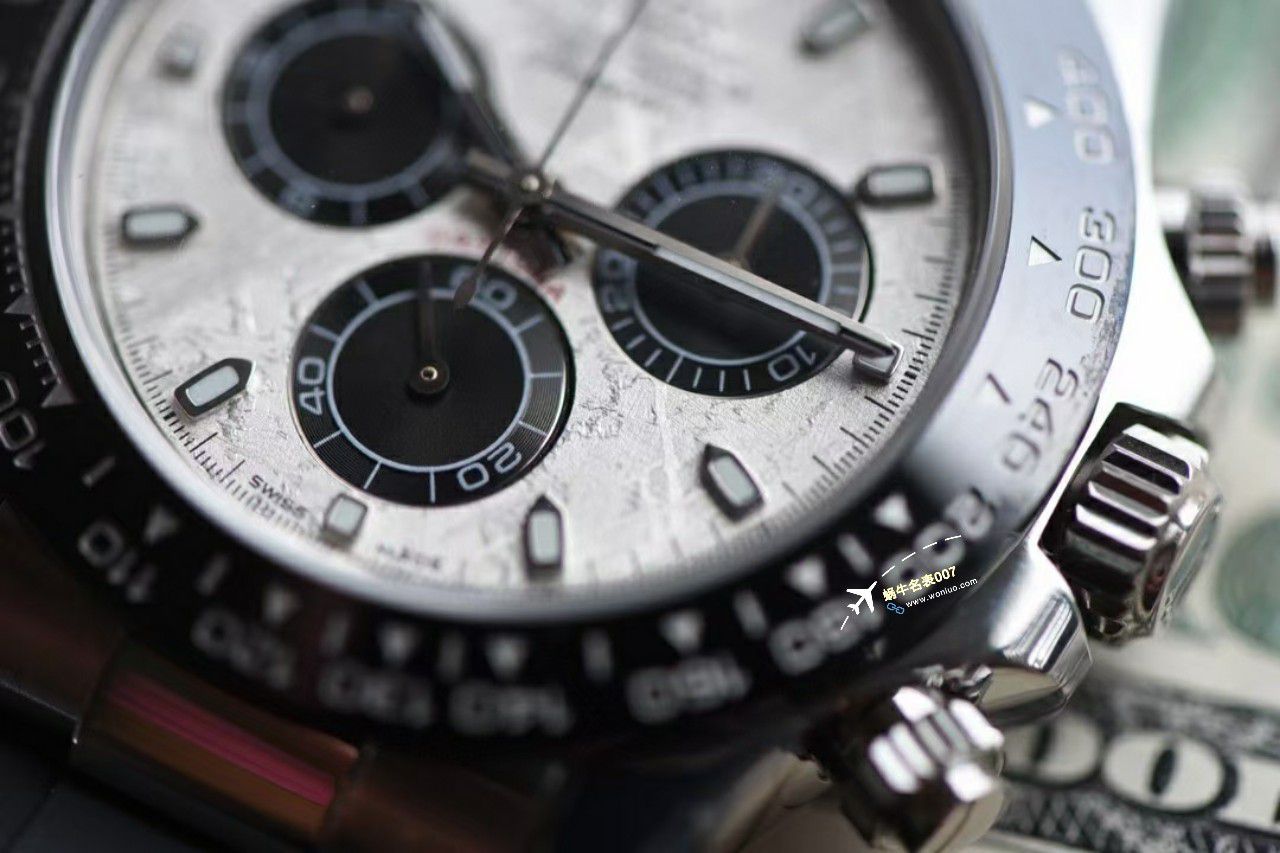N Factory 一比一超A高仿复刻手表 Rolex 4130 Ditongna M116519LN-0038(陨石迪) / R773