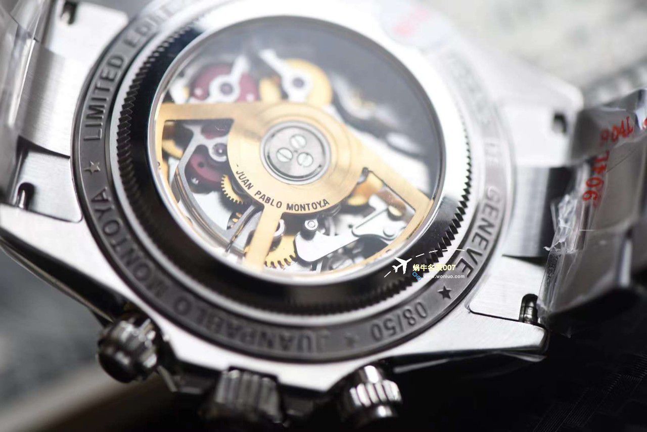 N Factory 出品 Rolex 超级限定版镂空 Ditongna 独家4130计时镂空 Movement  wrist watch  / R776