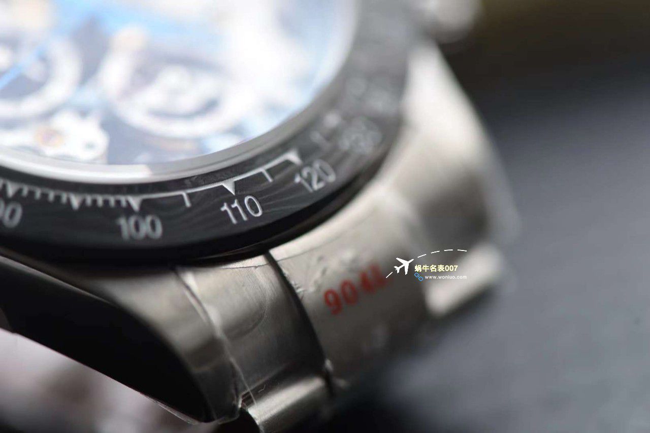 N Factory 出品 Rolex 超级限定版镂空 Ditongna 独家4130计时镂空 Movement  wrist watch  / R776