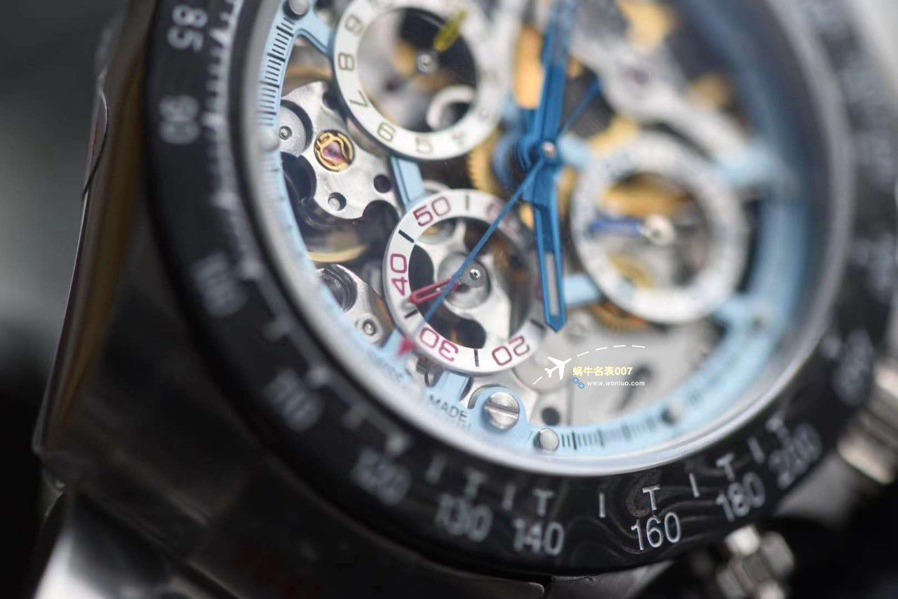 N Factory 出品 Rolex 超级限定版镂空 Ditongna 独家4130计时镂空 Movement  wrist watch  / R776
