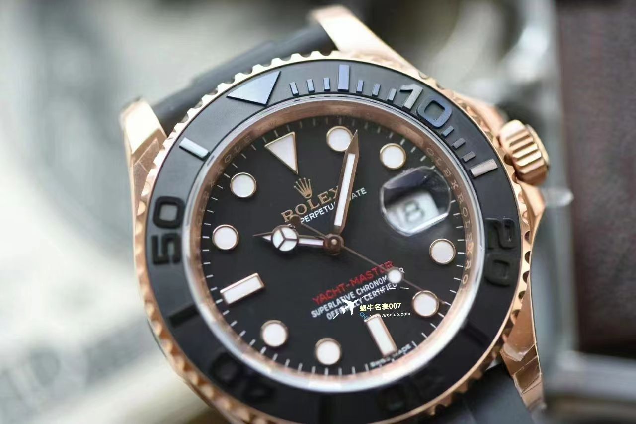  Video analysis VS Factory  Rolex 40MM金 Yacht-Master m126655-0002，M226658-0001 top 复刻高仿手表 / R777