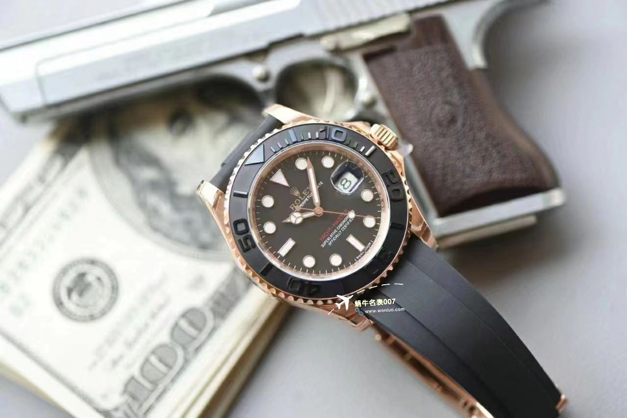  Video analysis VS Factory  Rolex 40MM金 Yacht-Master m126655-0002，M226658-0001 top 复刻高仿手表 / R777
