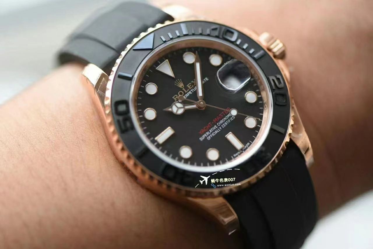  Video analysis VS Factory  Rolex 40MM金 Yacht-Master m126655-0002，M226658-0001 top 复刻高仿手表 / R777