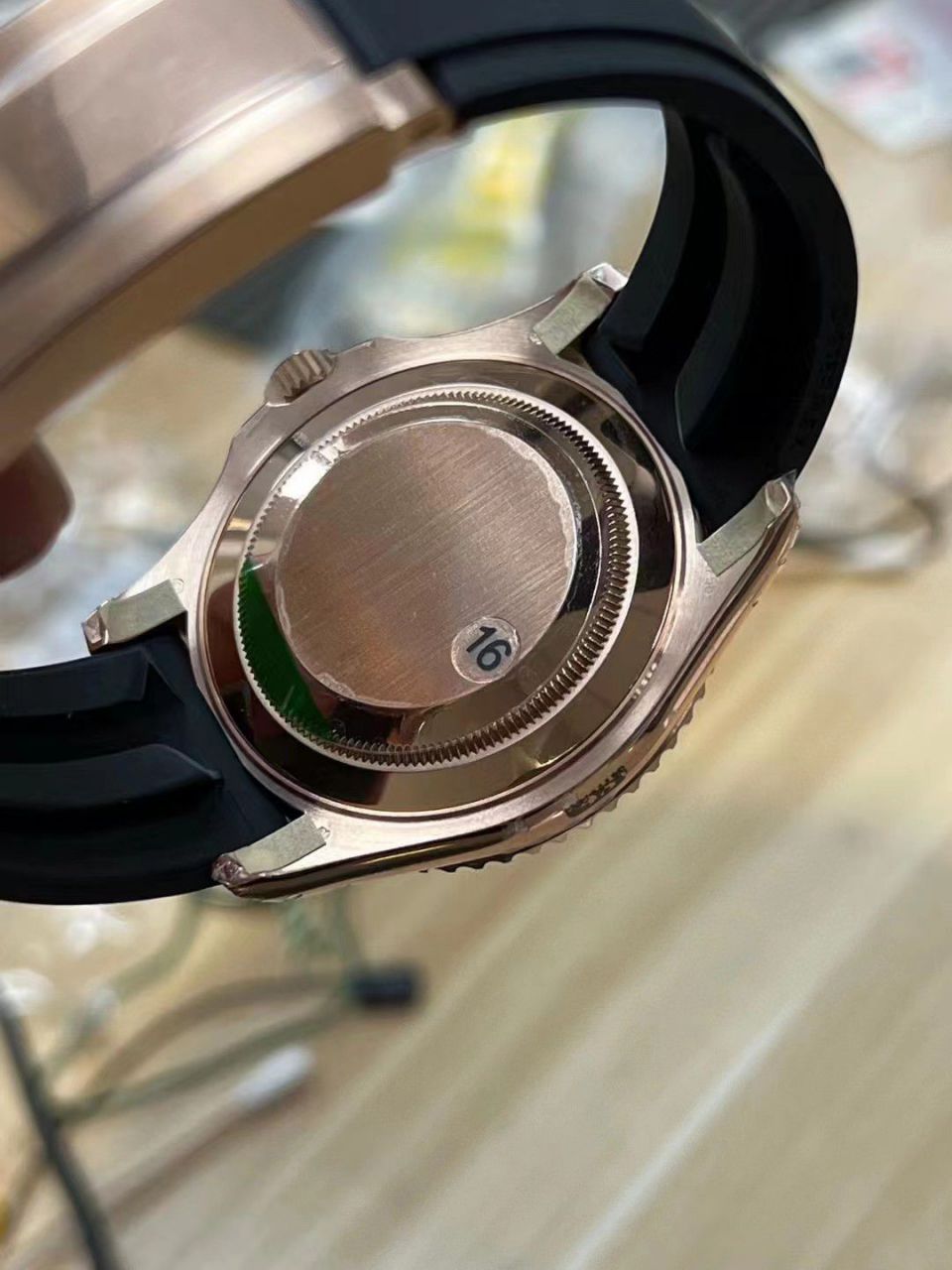  Video analysis VS Factory  Rolex 40MM金 Yacht-Master m126655-0002，M226658-0001 top 复刻高仿手表 / R777