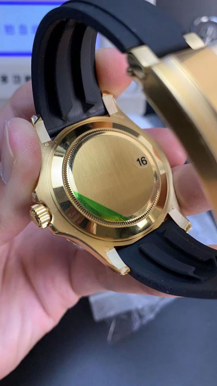  Video analysis VS Factory  Rolex 40MM金 Yacht-Master m126655-0002，M226658-0001 top 复刻高仿手表 / R777