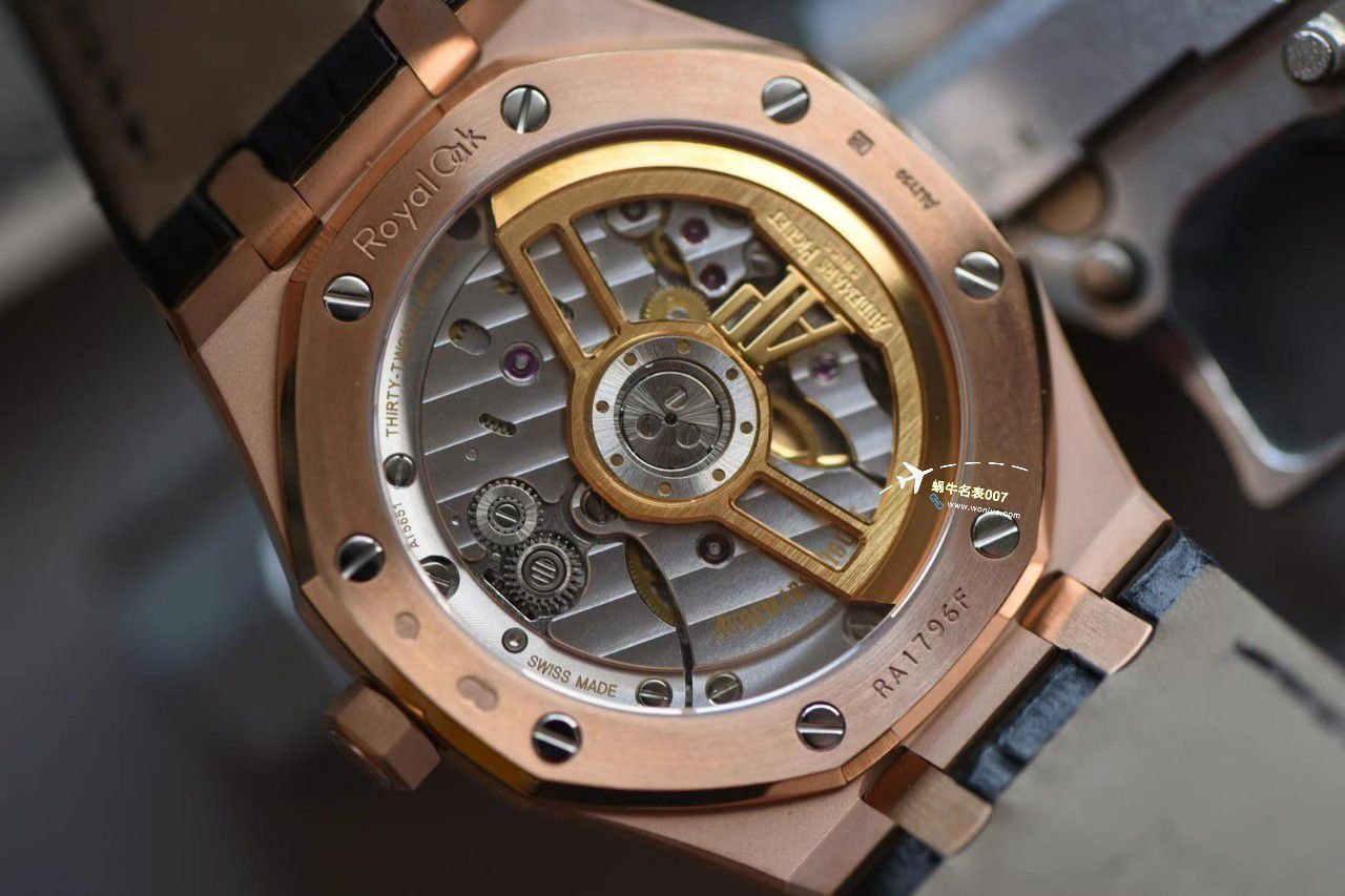  Video analysis APS Factory Audemars Piguet 皇家橡树系列复刻高仿手表15500OR.OO.1220OR.01，15500OR.OO.D002CR.01，15500ST.OO.1220ST.03 wrist watch  / AP233