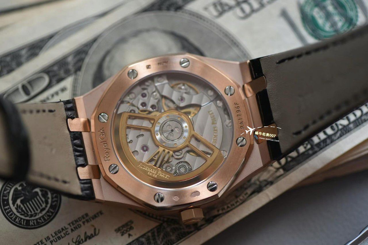  Video analysis APS Factory Audemars Piguet 皇家橡树系列复刻高仿手表15500OR.OO.1220OR.01，15500OR.OO.D002CR.01，15500ST.OO.1220ST.03 wrist watch  / AP233