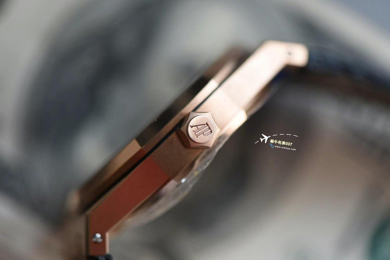  Video analysis APS Factory Audemars Piguet 皇家橡树系列复刻高仿手表15500OR.OO.1220OR.01，15500OR.OO.D002CR.01，15500ST.OO.1220ST.03 wrist watch  / AP233