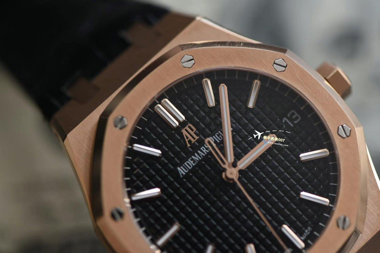  Video analysis APS Factory Audemars Piguet 皇家橡树系列复刻高仿手表15500OR.OO.1220OR.01，15500OR.OO.D002CR.01，15500ST.OO.1220ST.03 wrist watch  / AP233