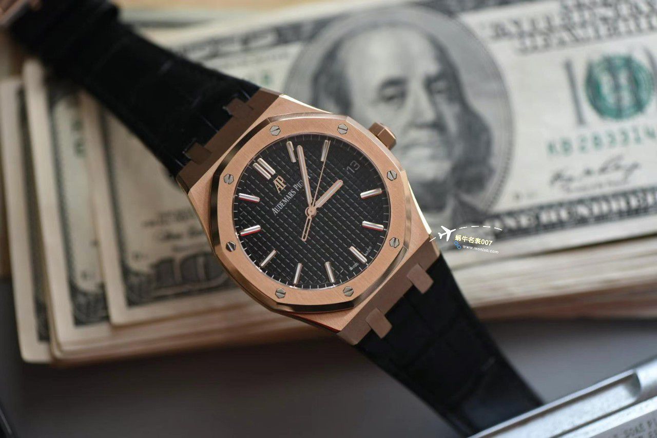  Video analysis APS Factory Audemars Piguet 皇家橡树系列复刻高仿手表15500OR.OO.1220OR.01，15500OR.OO.D002CR.01，15500ST.OO.1220ST.03 wrist watch  / AP233