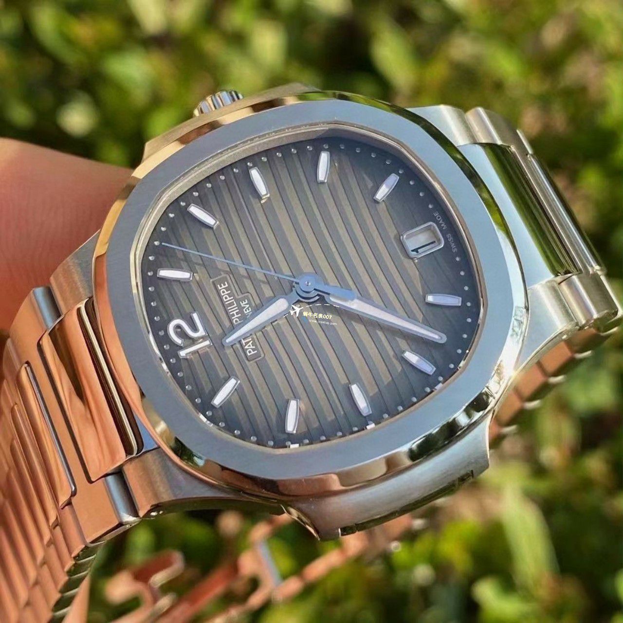 3k Factory  PATEK PHILIPPE  Nautilus 女表 PATEK PHILIPPE 7118/1A-011，7118/1200A-011一比一高仿手表 / BD380