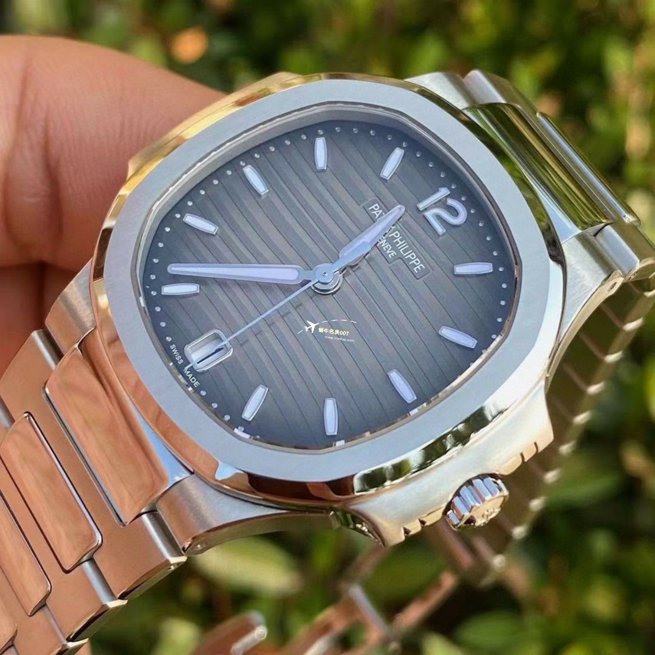3k Factory  PATEK PHILIPPE  Nautilus 女表 PATEK PHILIPPE 7118/1A-011，7118/1200A-011一比一高仿手表 / BD380