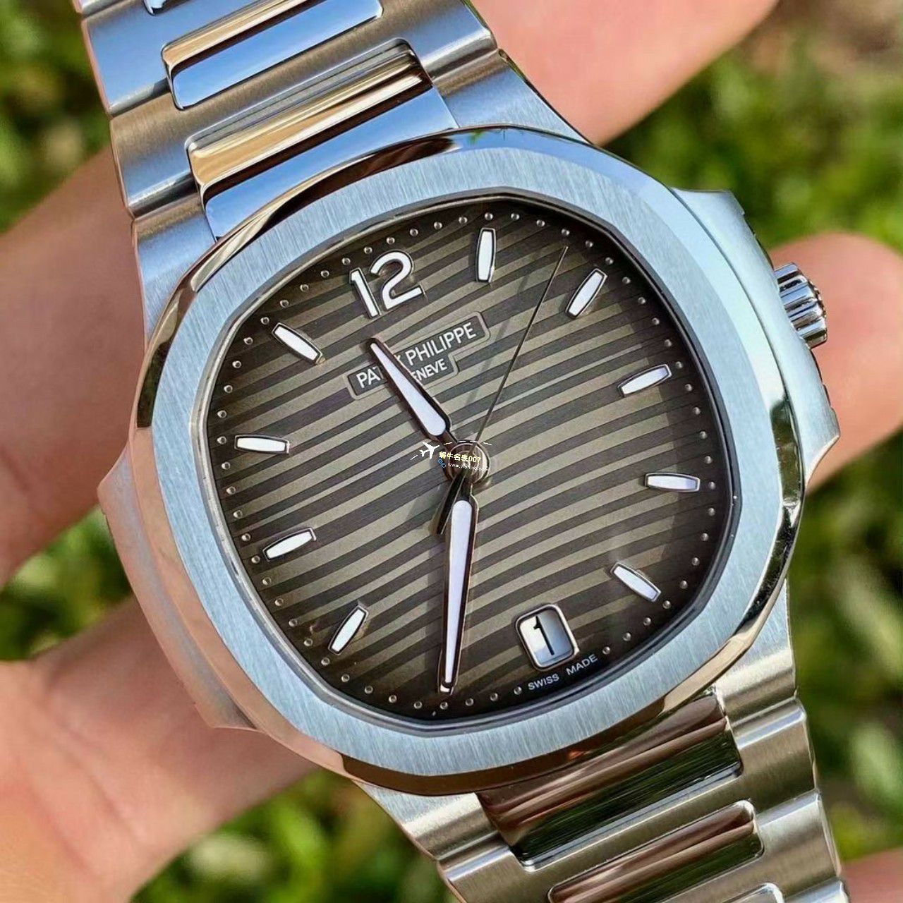 3k Factory  PATEK PHILIPPE  Nautilus 女表 PATEK PHILIPPE 7118/1A-011，7118/1200A-011一比一高仿手表 / BD380