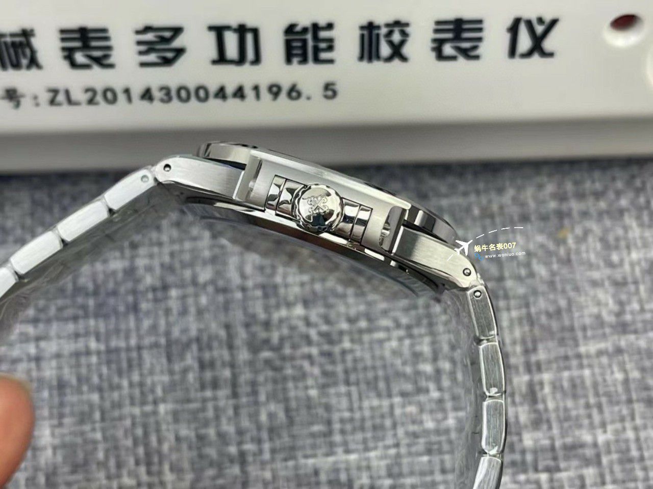 3k Factory  PATEK PHILIPPE  Nautilus 女表 PATEK PHILIPPE 7118/1A-011，7118/1200A-011一比一高仿手表 / BD380