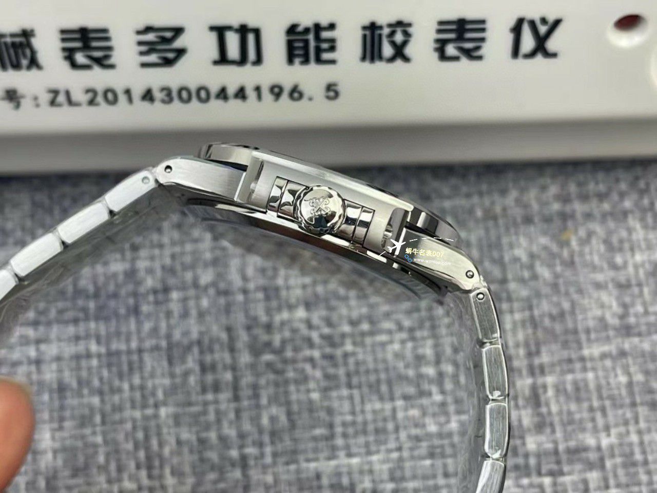 3k Factory  PATEK PHILIPPE  Nautilus 女表 PATEK PHILIPPE 7118/1A-011，7118/1200A-011一比一高仿手表 / BD380