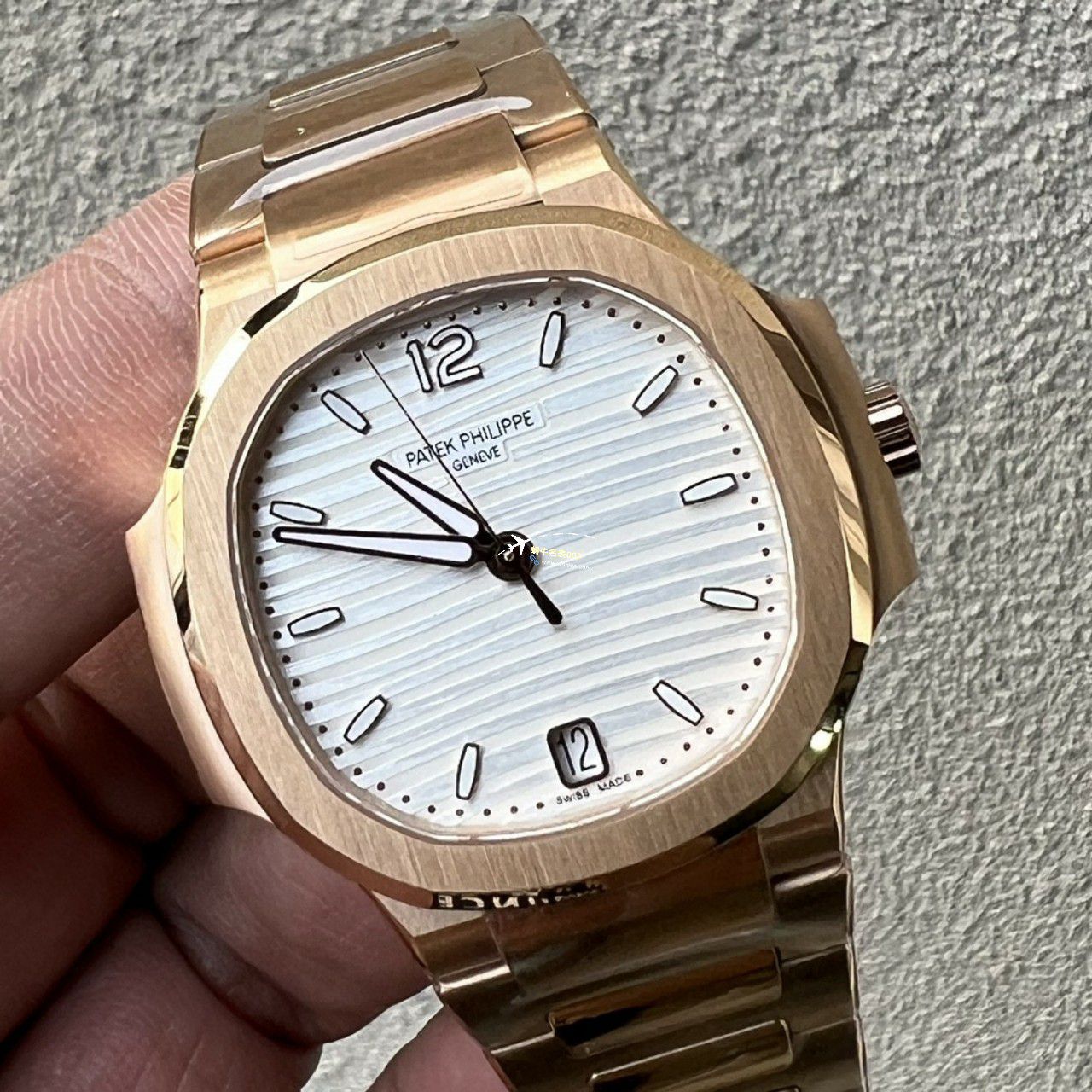 3k Factory  PATEK PHILIPPE  Nautilus 女表 PATEK PHILIPPE 7118/1A-011，7118/1200A-011一比一高仿手表 / BD380