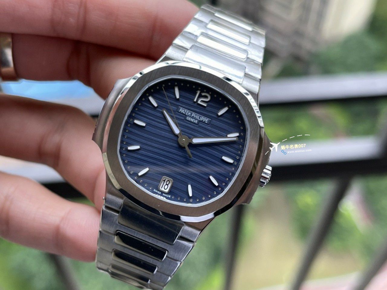 3k Factory  PATEK PHILIPPE  Nautilus 女表 PATEK PHILIPPE 7118/1A-011，7118/1200A-011一比一高仿手表 / BD380