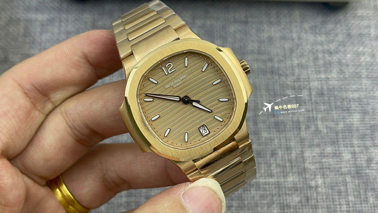 3k Factory  PATEK PHILIPPE  Nautilus 女表 PATEK PHILIPPE 7118/1A-011，7118/1200A-011一比一高仿手表 / BD380