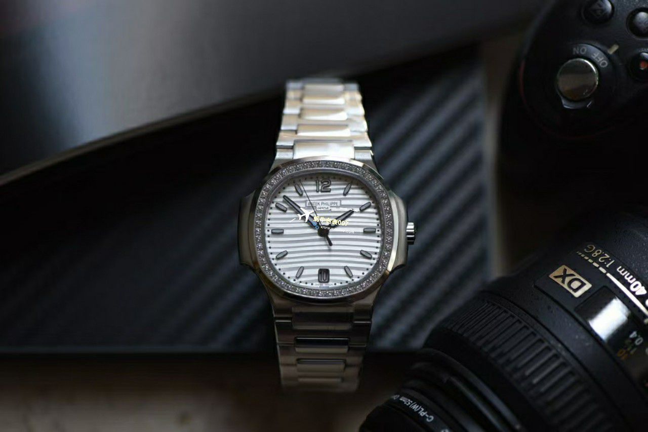 3k Factory  PATEK PHILIPPE  Nautilus 女士7118/1A-001，7118/1R-010一比一精仿复刻手表 / BD377