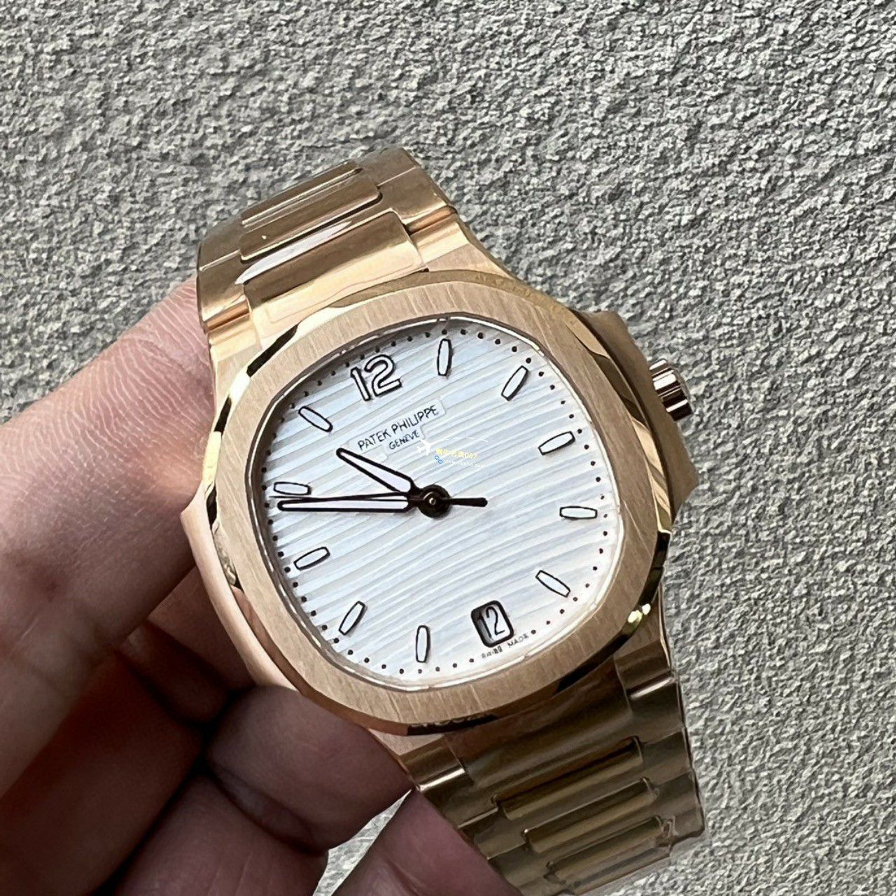 3k Factory  PATEK PHILIPPE  Nautilus 女士7118/1A-001，7118/1R-010一比一精仿复刻手表 / BD377