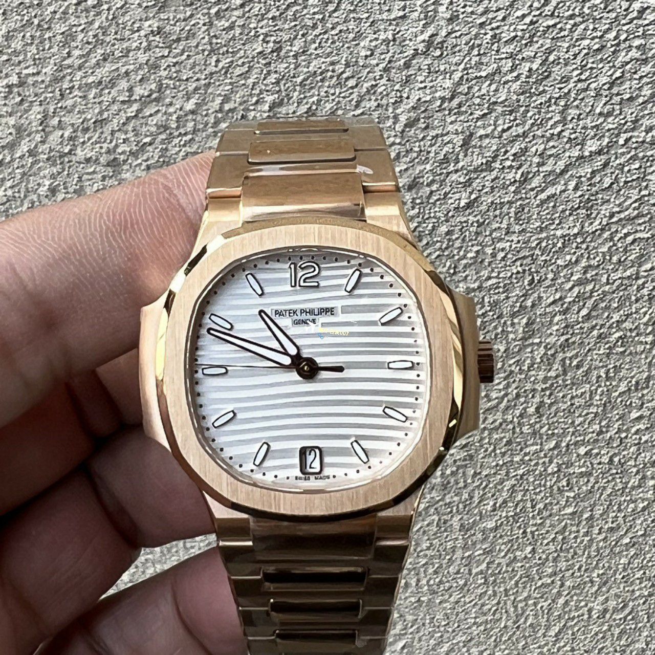 3k Factory  PATEK PHILIPPE  Nautilus 女士7118/1A-001，7118/1R-010一比一精仿复刻手表 / BD377