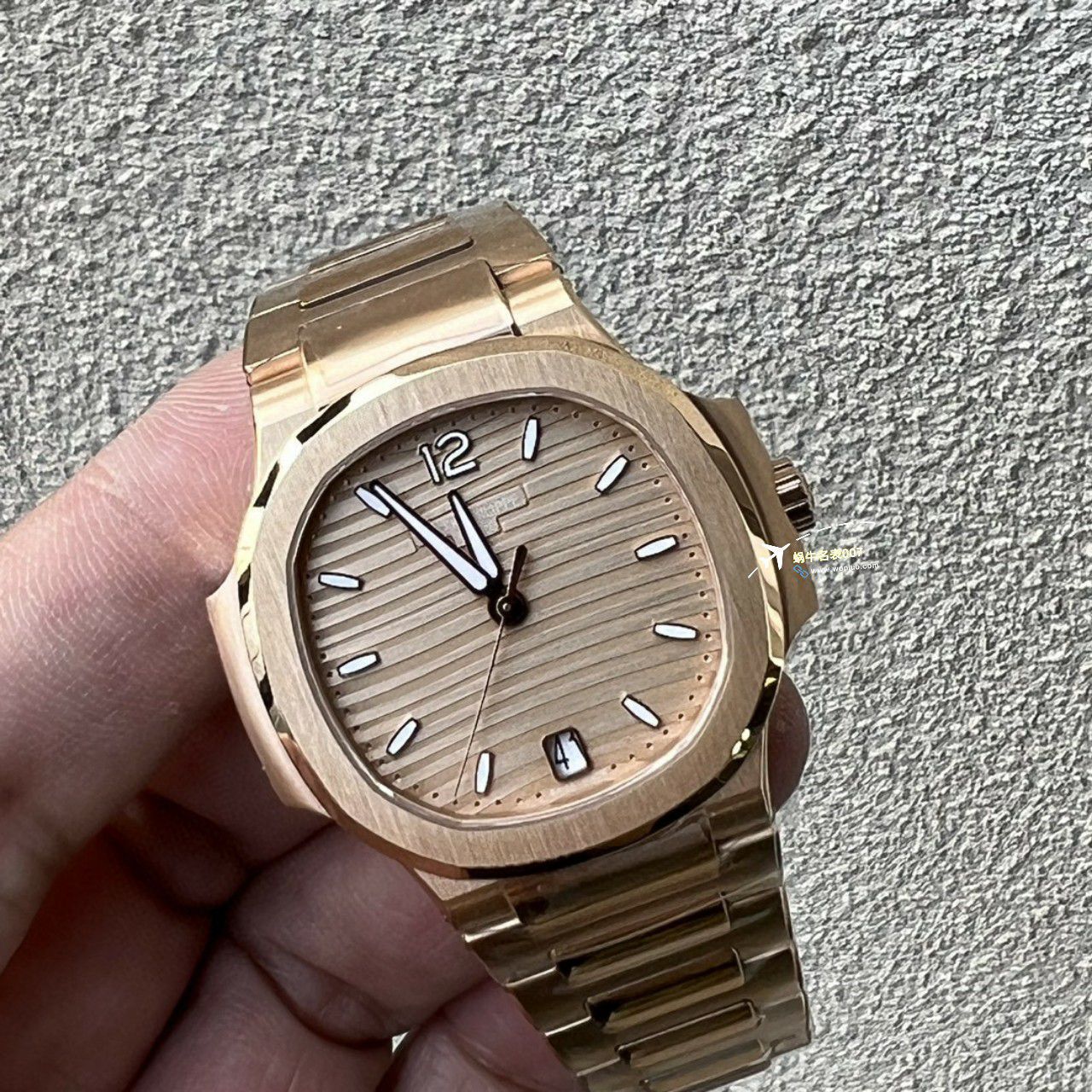 3k Factory  PATEK PHILIPPE  Nautilus 女士7118/1A-001，7118/1R-010一比一精仿复刻手表 / BD377