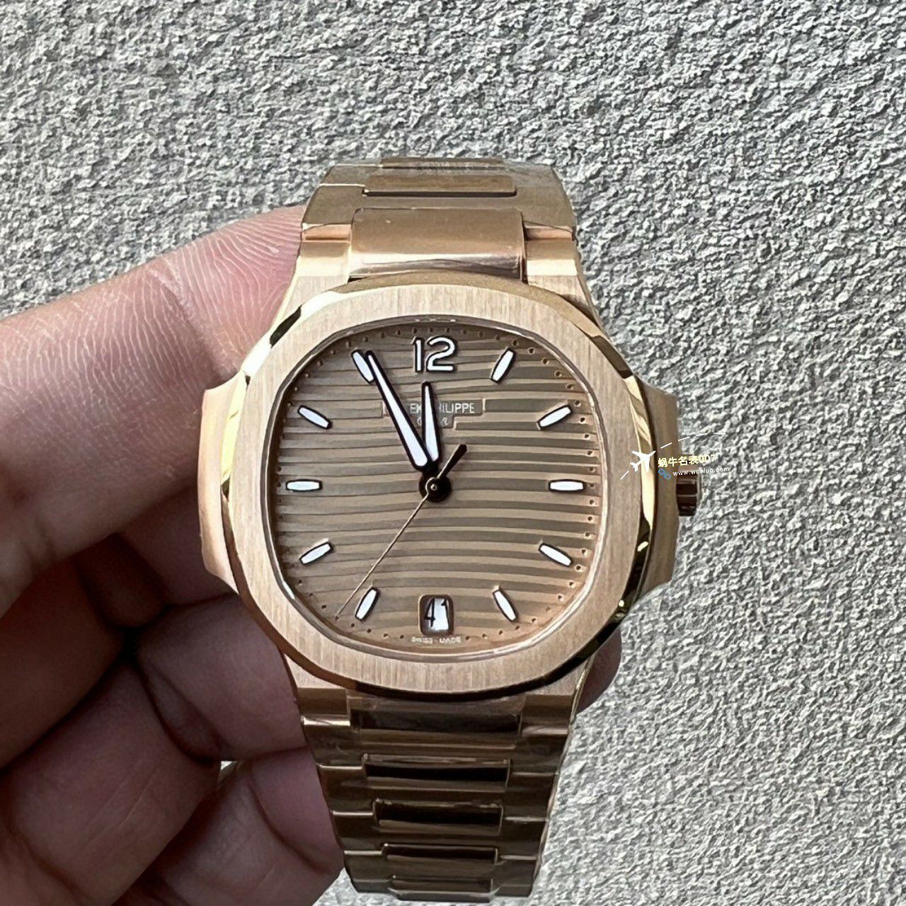 3k Factory  PATEK PHILIPPE  Nautilus 女士7118/1A-001，7118/1R-010一比一精仿复刻手表 / BD377
