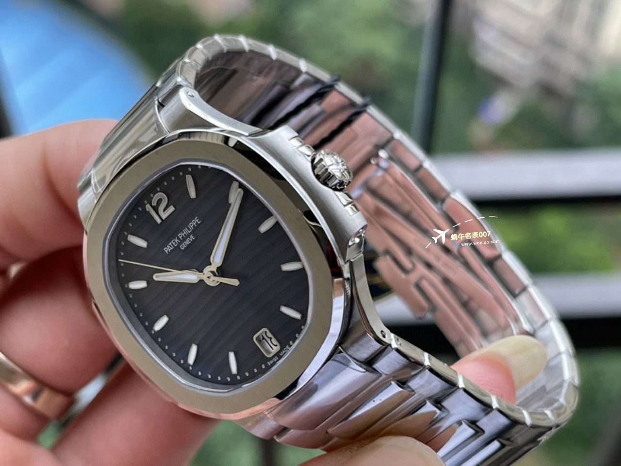 3k Factory  PATEK PHILIPPE  Nautilus 女士7118/1A-001，7118/1R-010一比一精仿复刻手表 / BD377