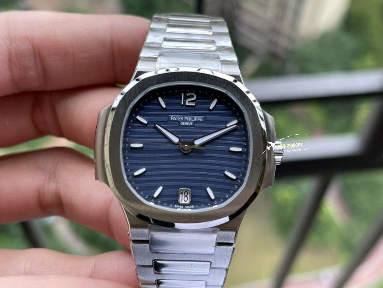 3k Factory  PATEK PHILIPPE  Nautilus 女士7118/1A-001，7118/1R-010一比一精仿复刻手表 / BD377