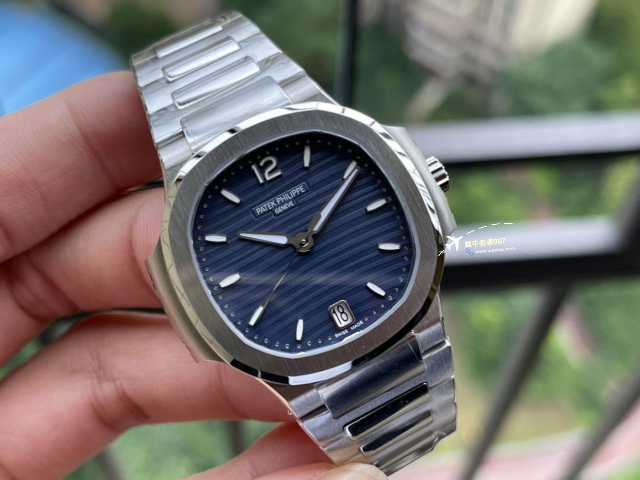 3k Factory  PATEK PHILIPPE  Nautilus 女士7118/1A-001，7118/1R-010一比一精仿复刻手表 / BD377