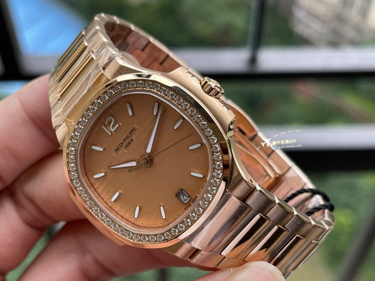 3k Factory  PATEK PHILIPPE  Nautilus 女士7118/1A-001，7118/1R-010一比一精仿复刻手表 / BD377