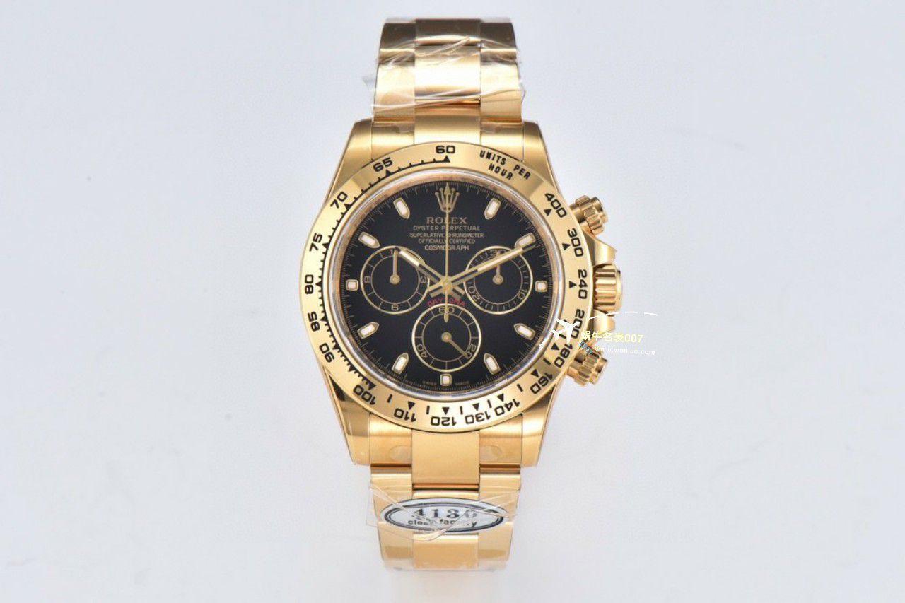  Video analysis clean，C Factory  Rolex  Ditongna 熊猫迪m116500ln-0001超A高仿复刻手表 