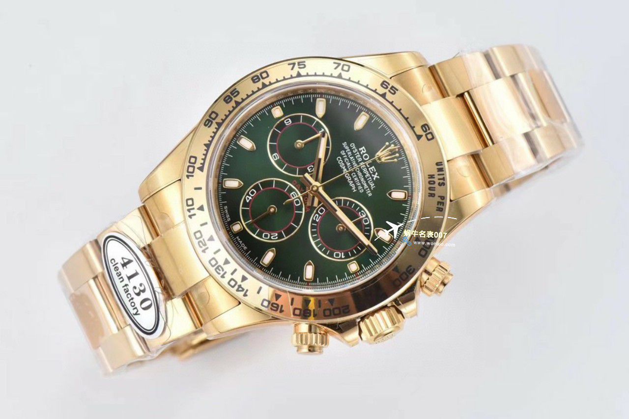  Video analysis clean，C Factory  Rolex  Ditongna 熊猫迪m116500ln-0001超A高仿复刻手表 