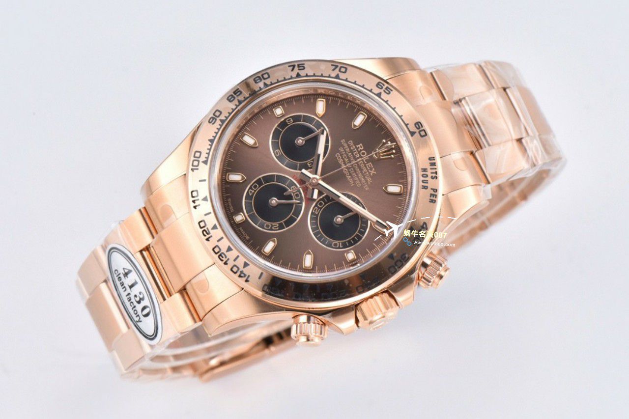 Video analysis clean，C Factory  Rolex  Ditongna 熊猫迪m116500ln-0001超A高仿复刻手表 