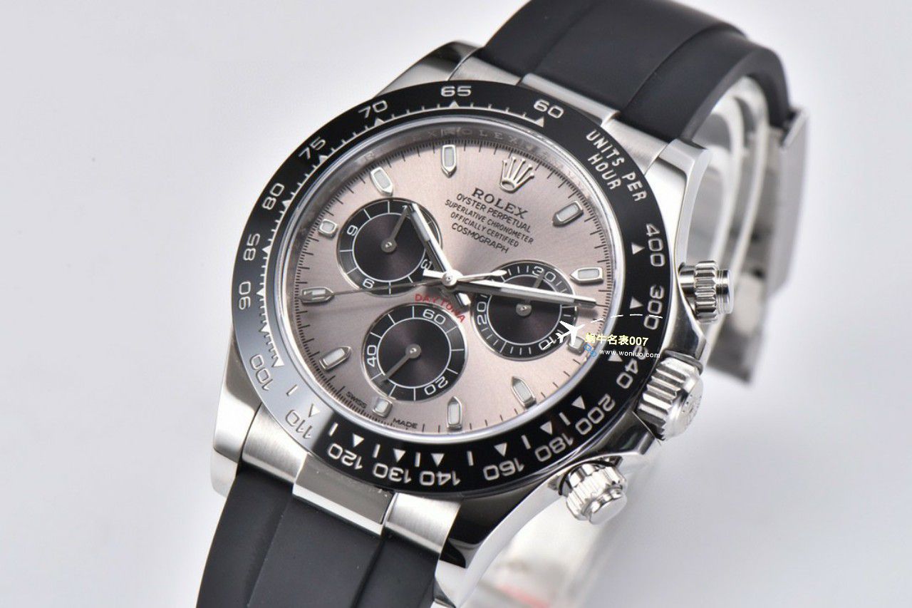 Video analysis clean，C Factory  Rolex  Ditongna 熊猫迪m116500ln-0001超A高仿复刻手表 