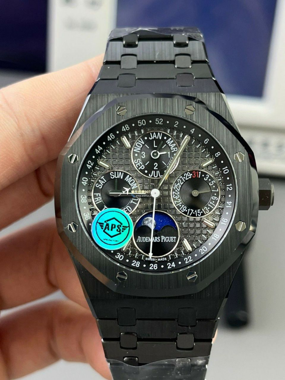 APS Factory Audemars Piguet 万年历26579CB.OO.1225CB.01，26579CE.OO.1225CE.01 top 复刻高仿手表 / AP235