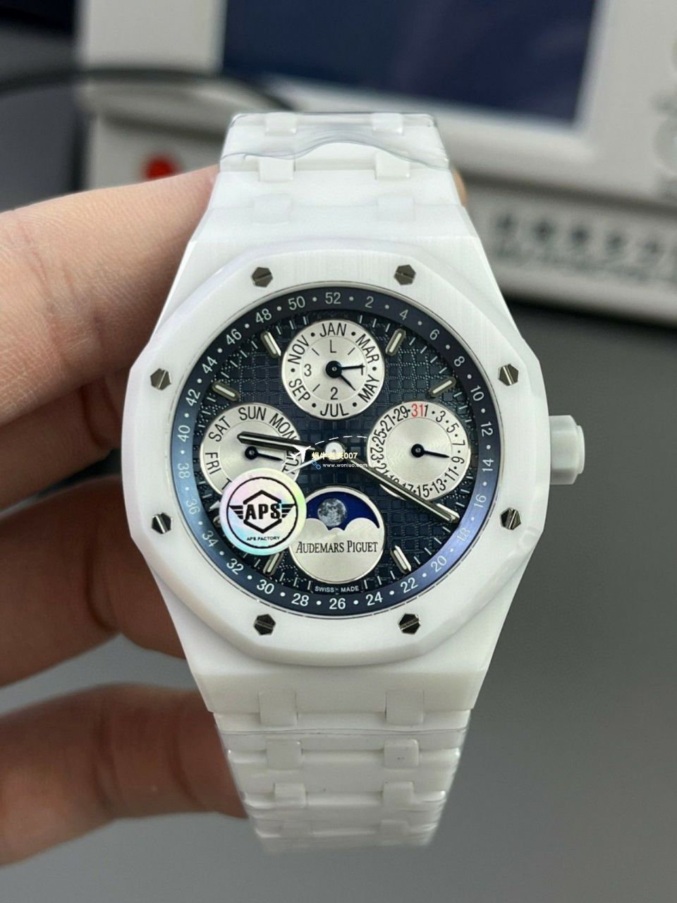 APS Factory Audemars Piguet 万年历26579CB.OO.1225CB.01，26579CE.OO.1225CE.01 top 复刻高仿手表 / AP235