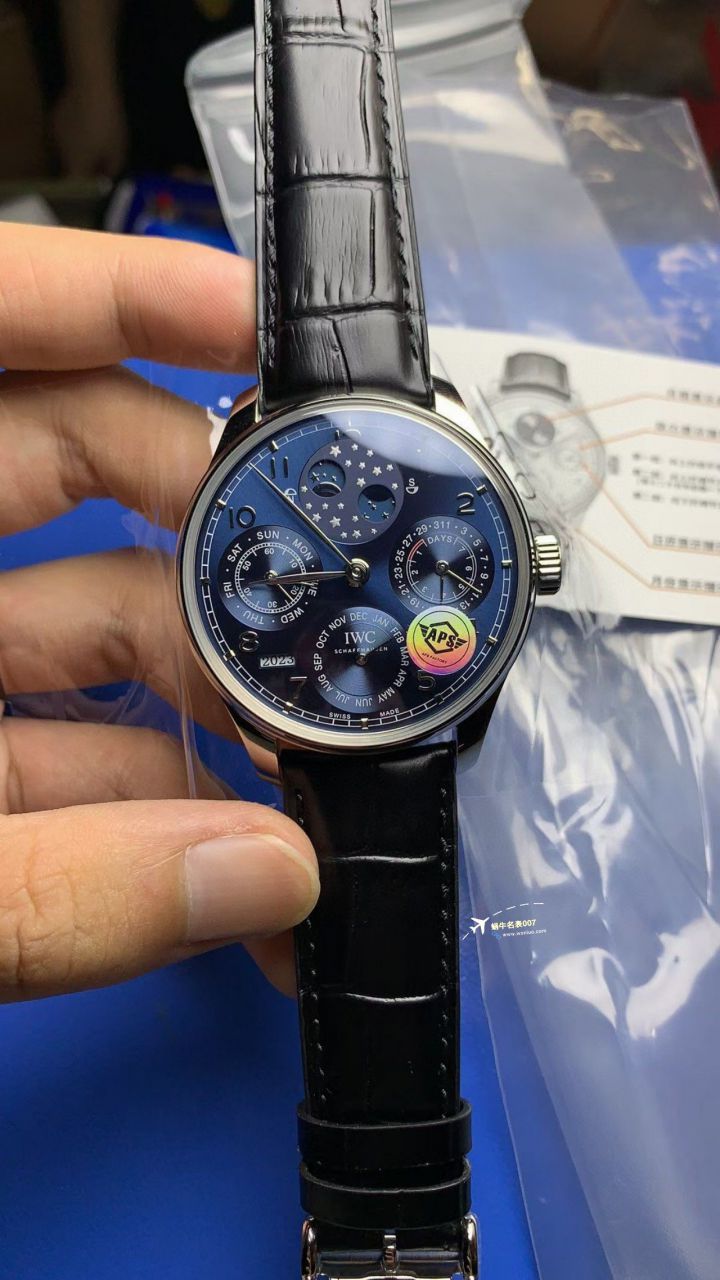 APS Factory  IWC 万年历IW503401，IW503302，IW503406一比一复刻高仿手表 / WG615