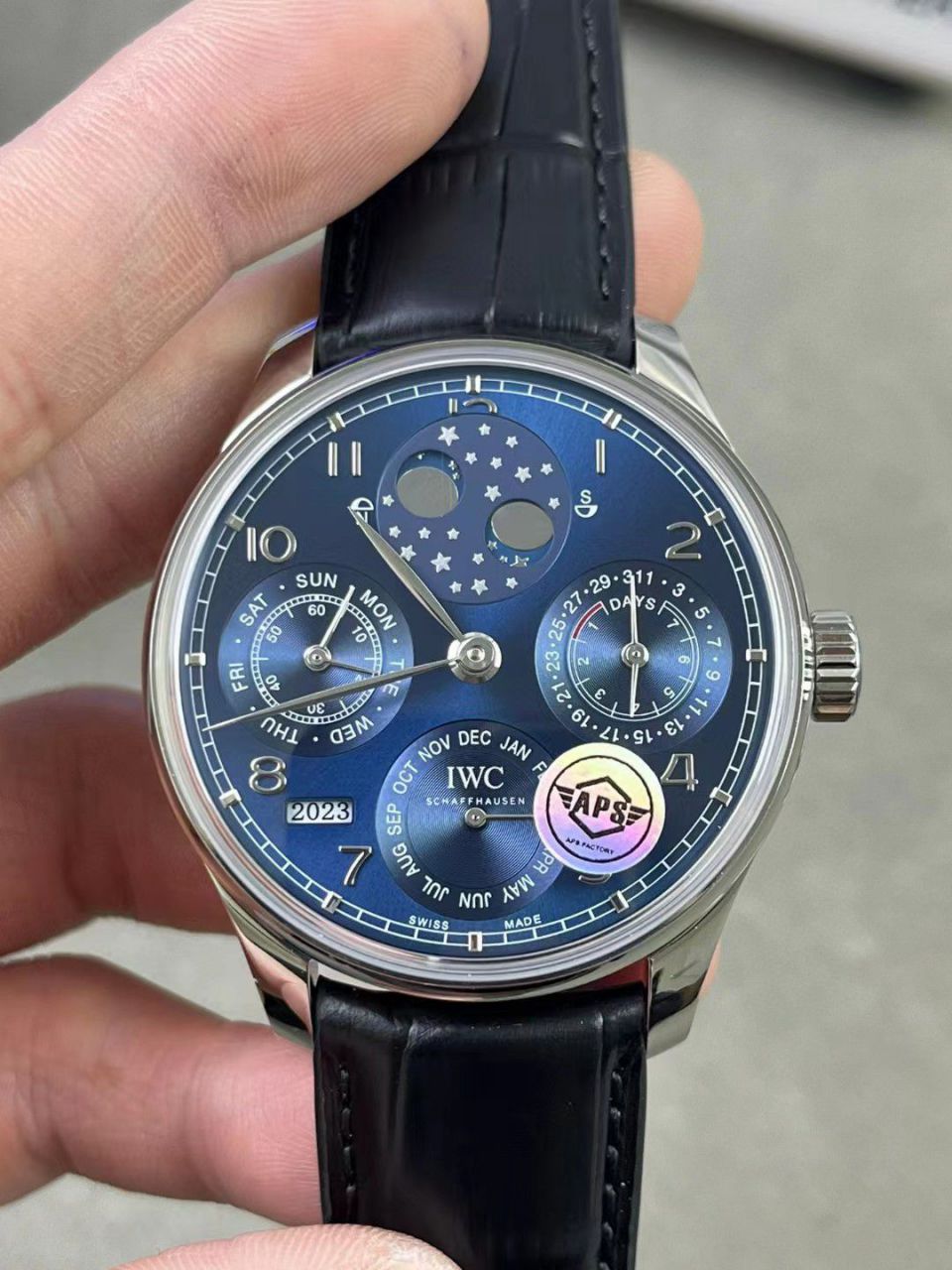 APS Factory  IWC 万年历IW503401，IW503302，IW503406一比一复刻高仿手表 / WG615