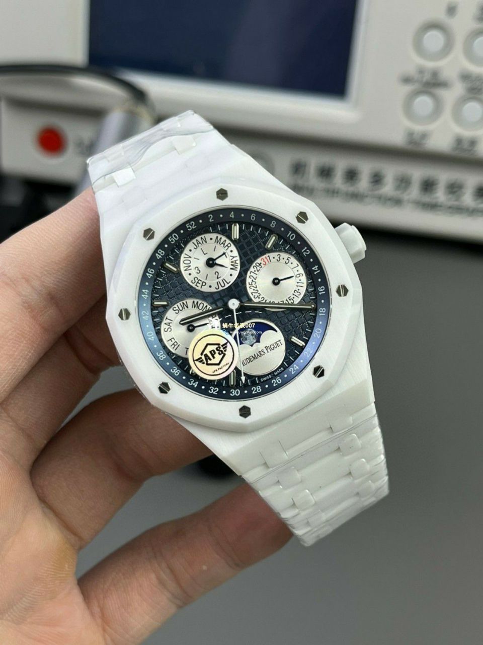 APS Factory Audemars Piguet 万年历26579CB.OO.1225CB.01，26579CE.OO.1225CE.01 top 复刻高仿手表 / AP235