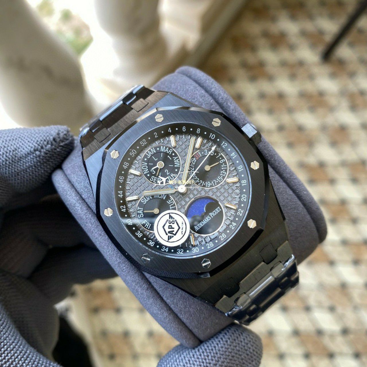 APS Factory Audemars Piguet 万年历26579CB.OO.1225CB.01，26579CE.OO.1225CE.01 top 复刻高仿手表 / AP235