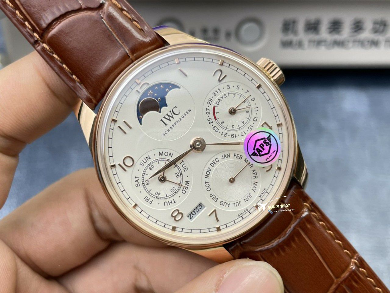 APS Factory  IWC 万年历IW503401，IW503302，IW503406一比一复刻高仿手表 / WG615