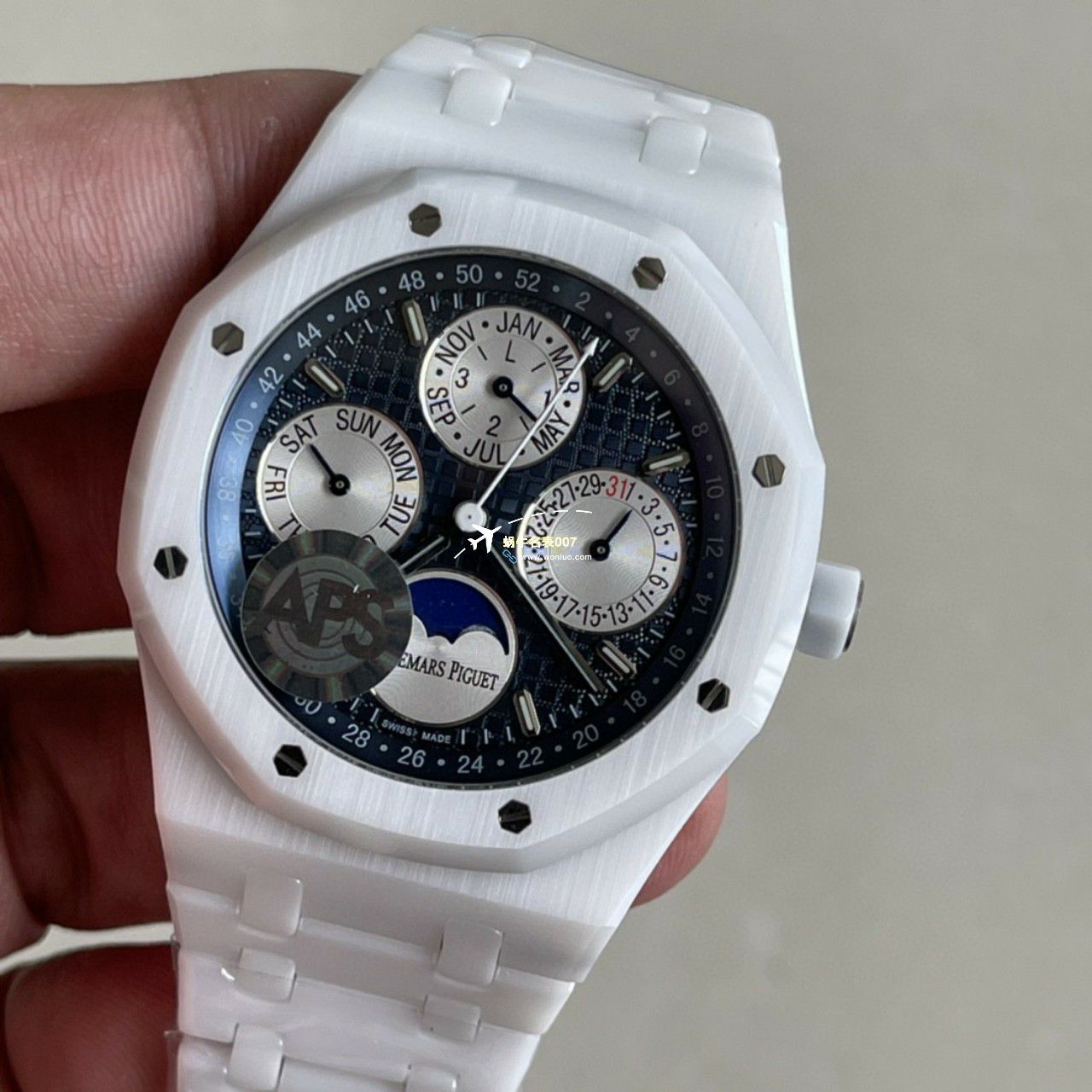 APS Factory Audemars Piguet 万年历26579CB.OO.1225CB.01，26579CE.OO.1225CE.01 top 复刻高仿手表 / AP235